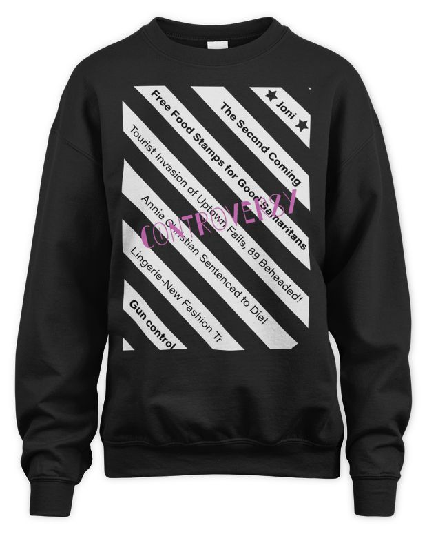 Prince Merchandise Controversy World Tour Shirt - Unisex Sweatshirt