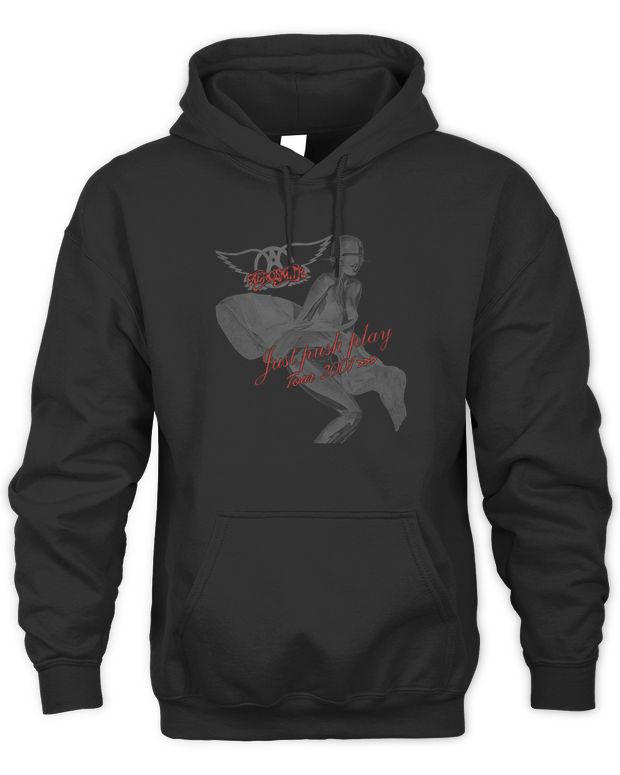 Aerosmith Merch Just Push Play Tour Shirt - Unisex Hoodie