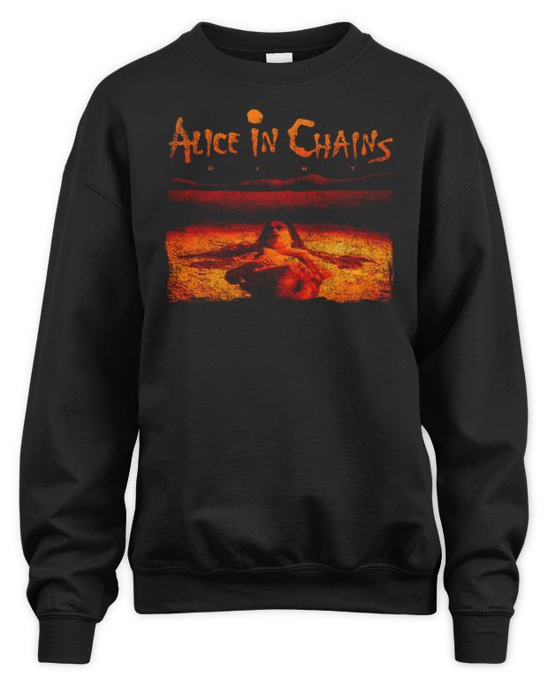 Alice in Chains Merch Dirt Album Tracklist Shirt - Unisex Sweatshirt