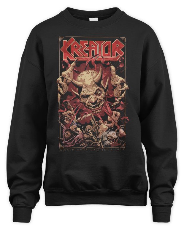 Kreator Merch No Escape Tour '22 Shirt - Unisex Sweatshirt
