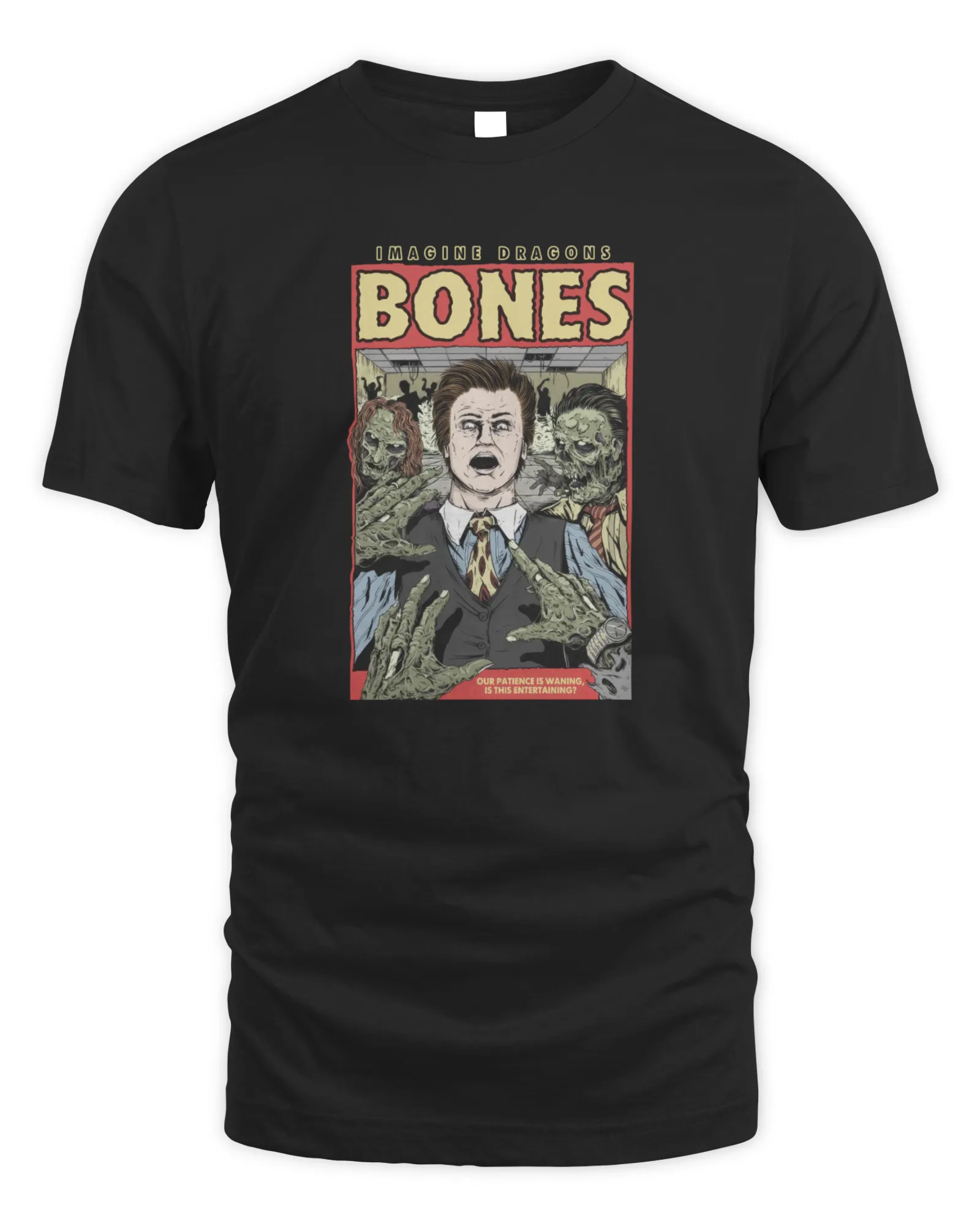 T-Shirt Imagine Dragons Bones Illustrated