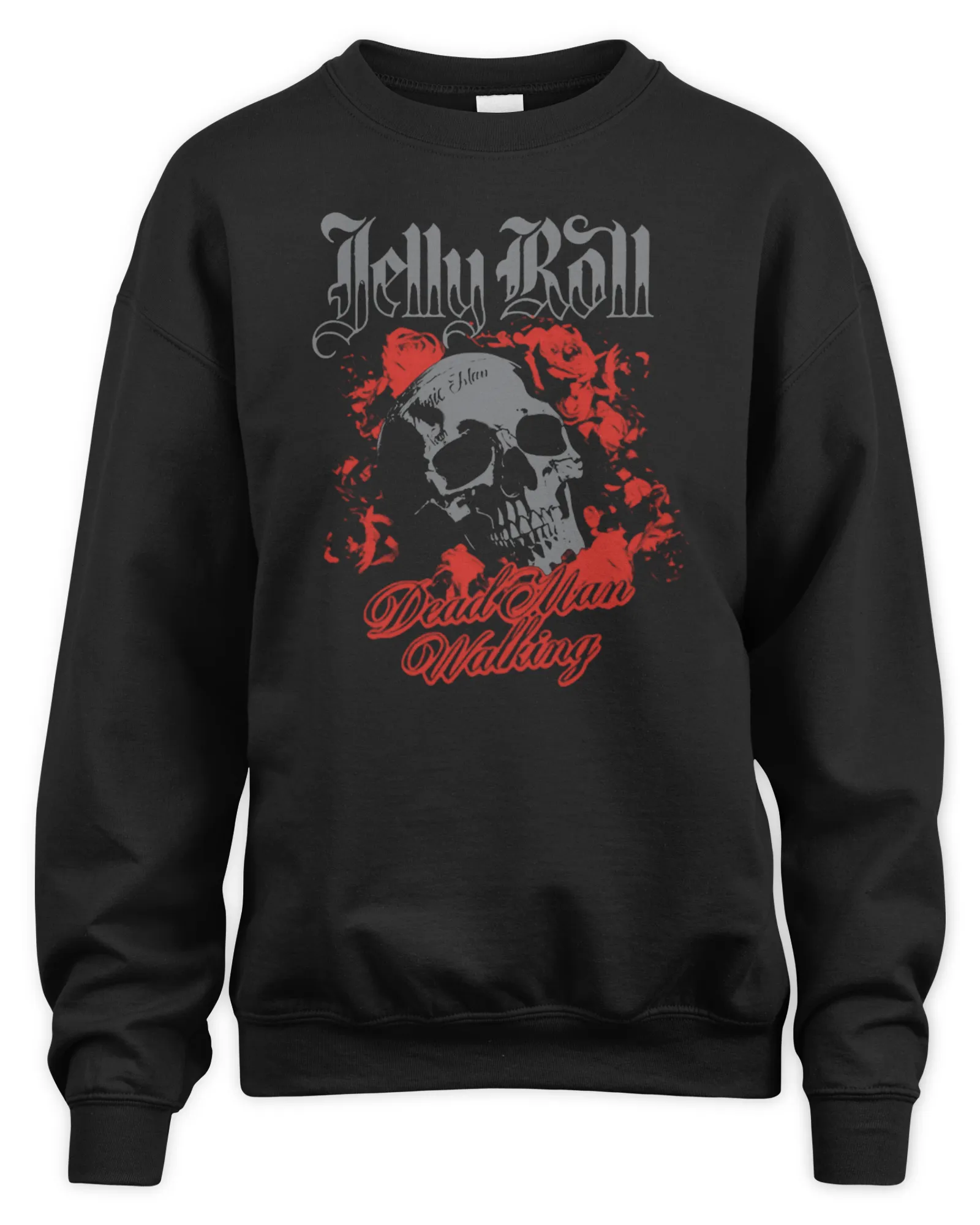 Sweatshirt Jelly Roll Dead Man Walking T-, Premium Sweaer