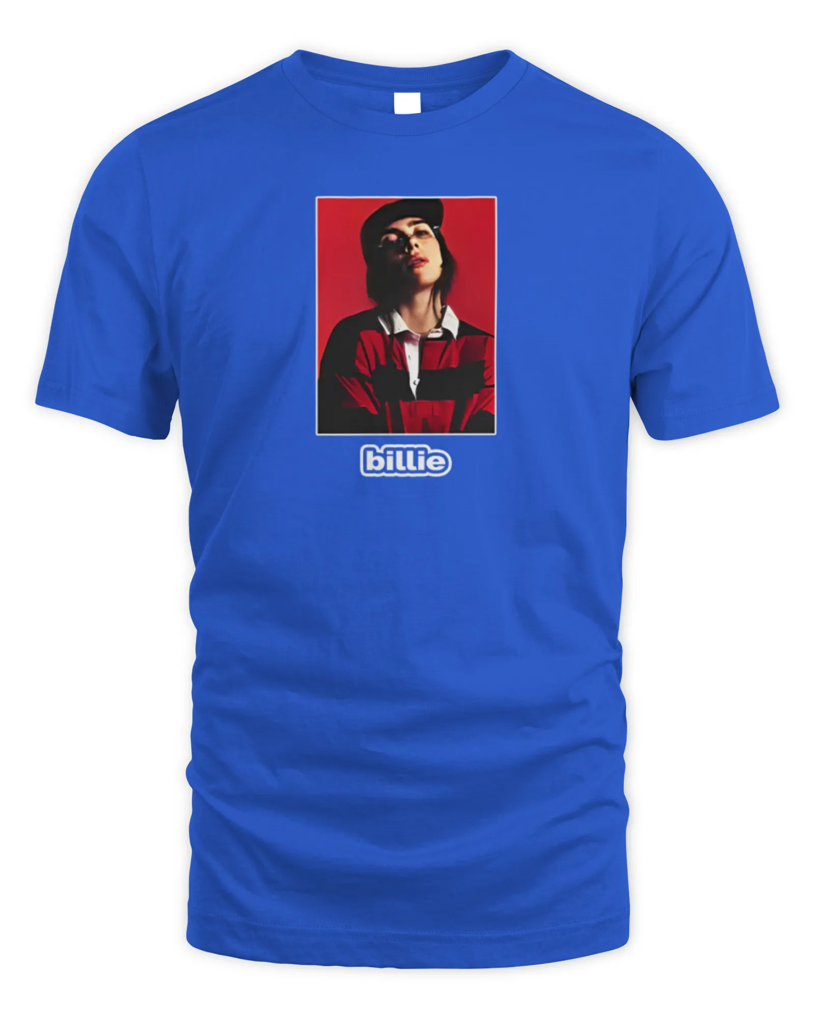 T-Shirt Billie Eilish Blue Billie Photo