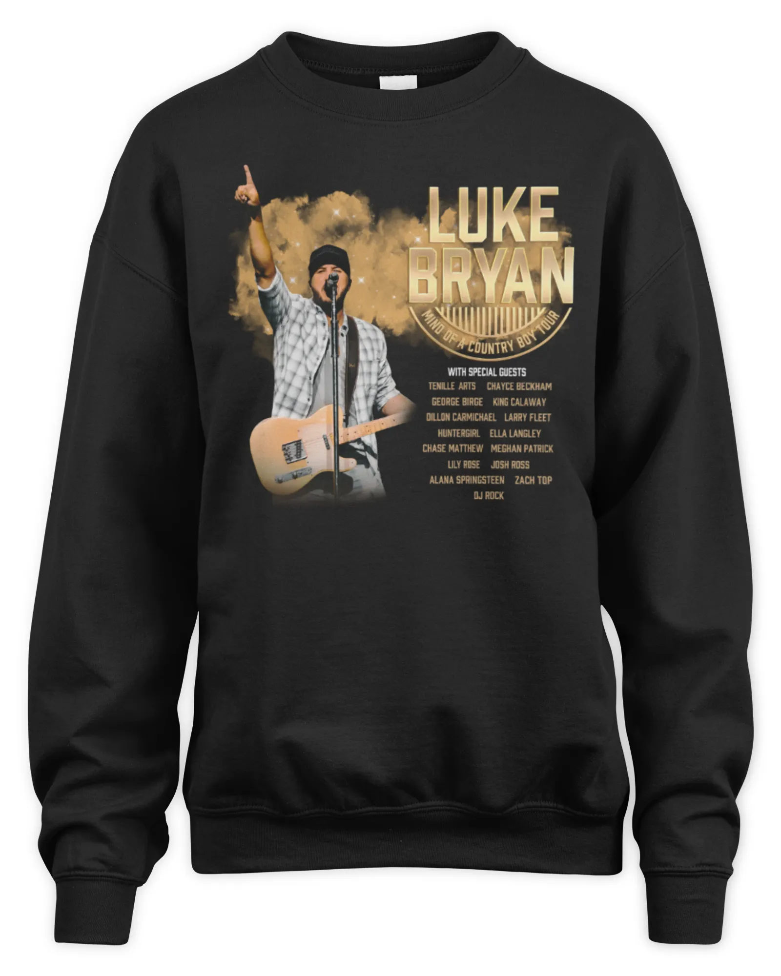 Sweatshirt Luke Bryan Mind Of A Country Boy Tour 2024 Merch, Premium Sweaer