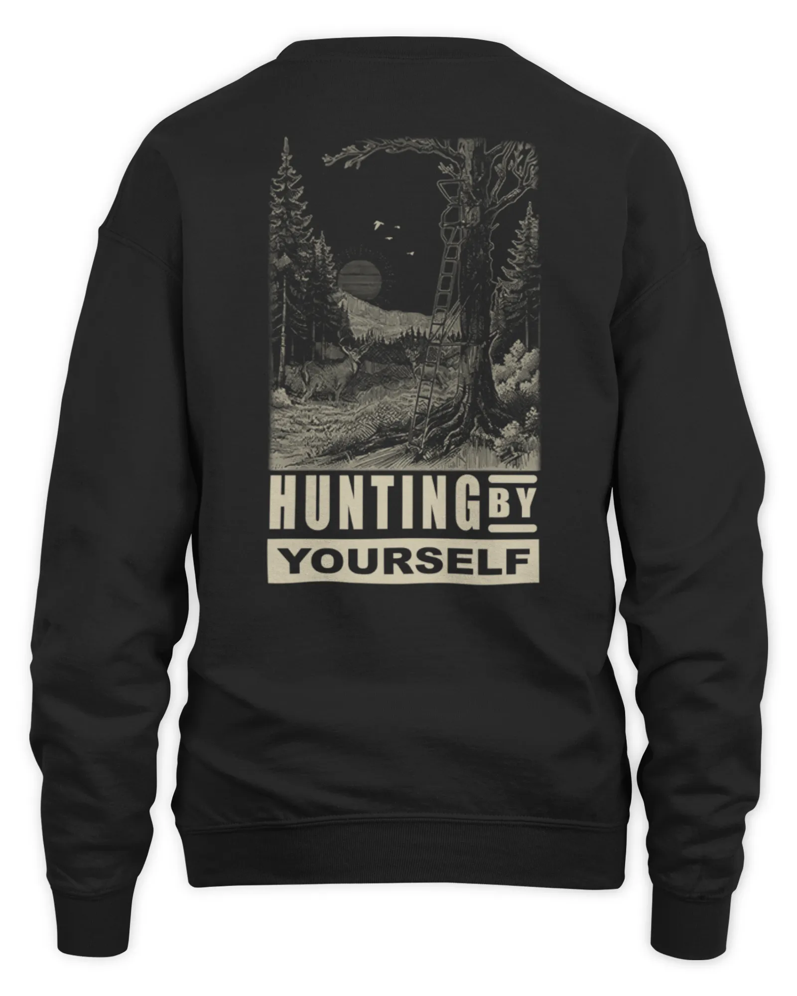 Sweatshirt Luke Combs Hunting By Yourself Merch, Premium Sweaer