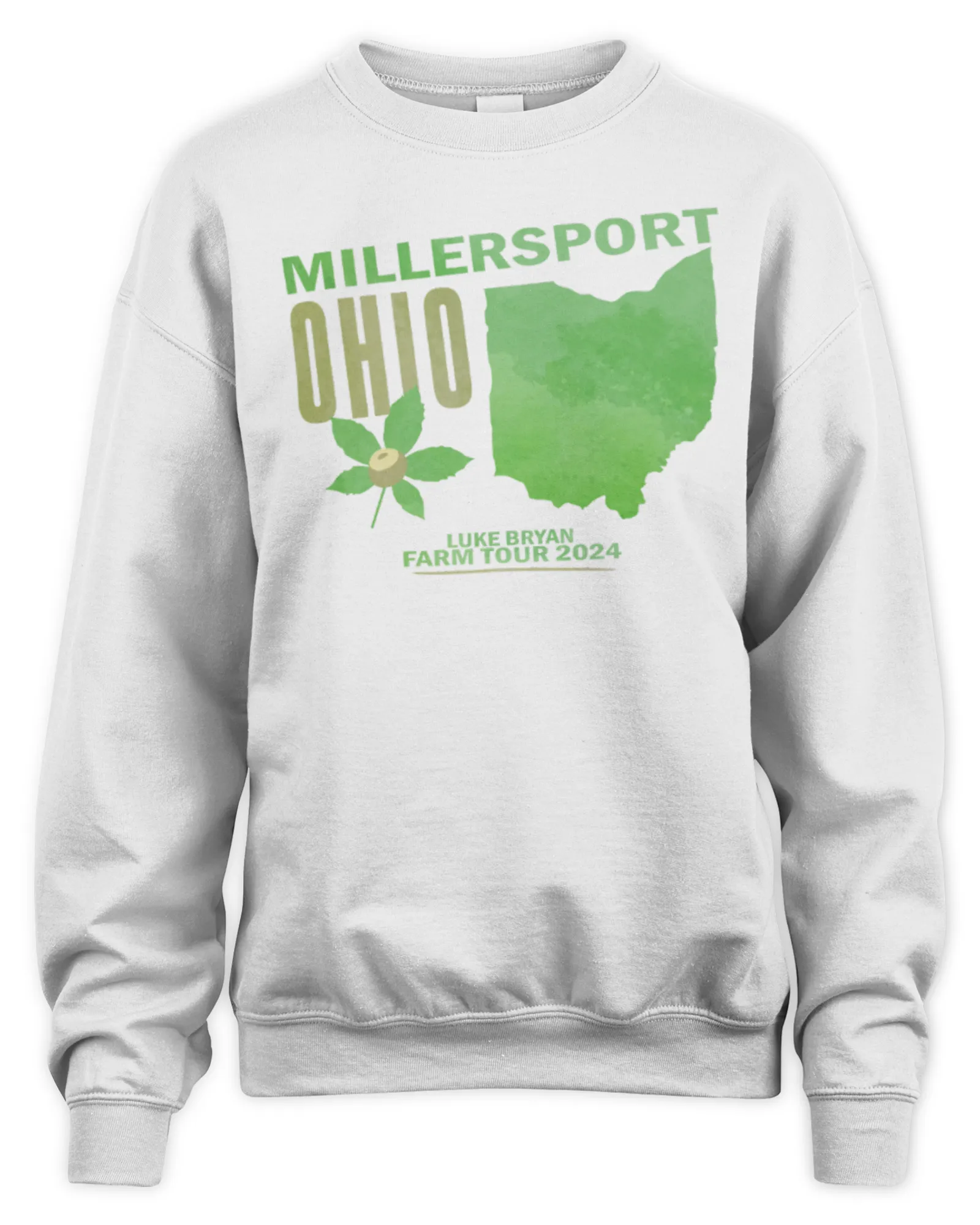 Sweatshirt Millersport, Oh Farm Tour 2024 Luke Bryan Official Cloithing, Premium Sweaer