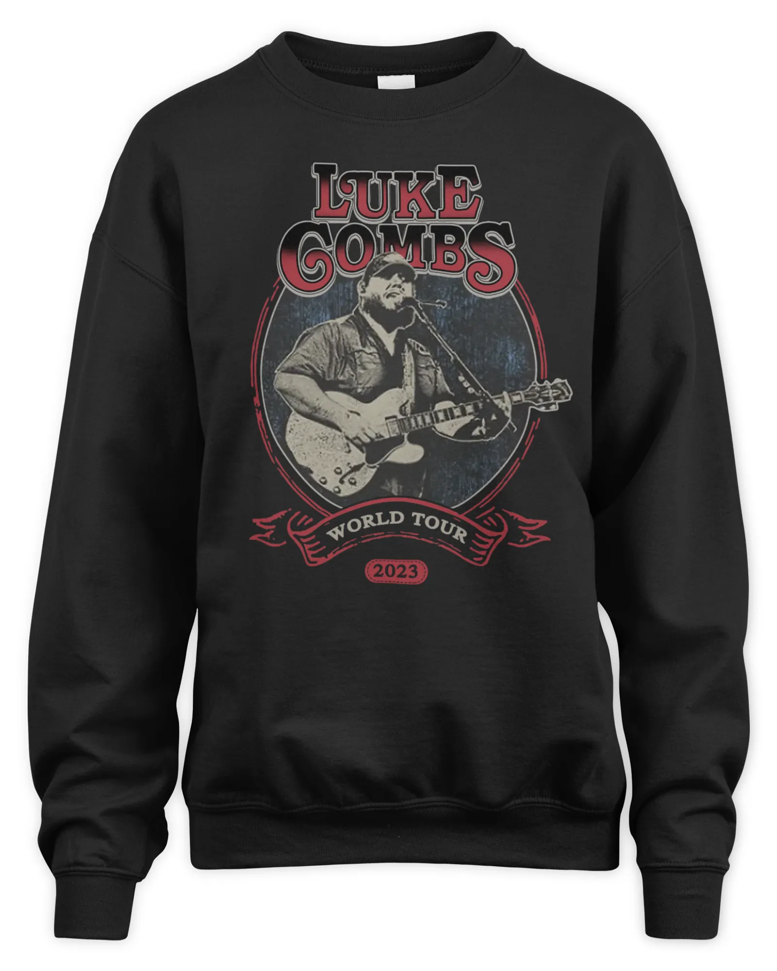 Sweatshirt Luke Combs Merch Store Luke Combs World Tour, Premium Sweaer