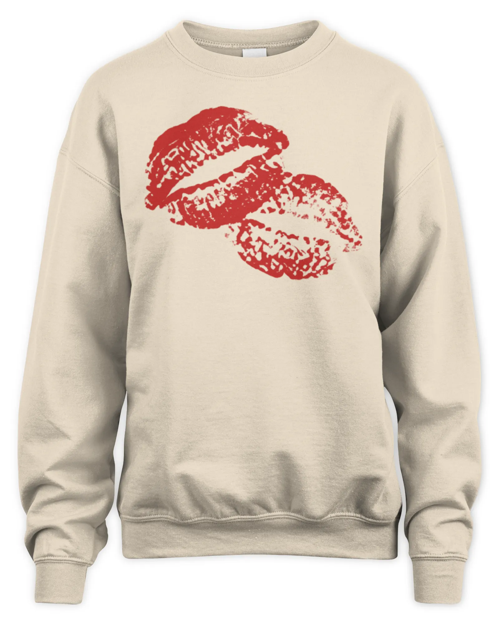 Sweatshirt Official Sabrina Carpenter Kiss Mark, Premium Sweaer