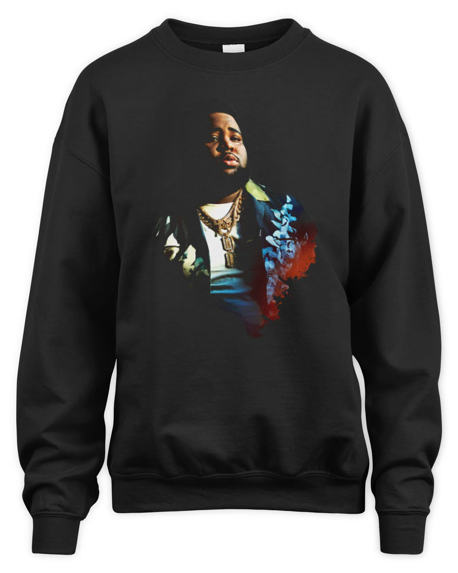 Sweatshirt Official Rod Wave Face Tour, Premium Sweaer