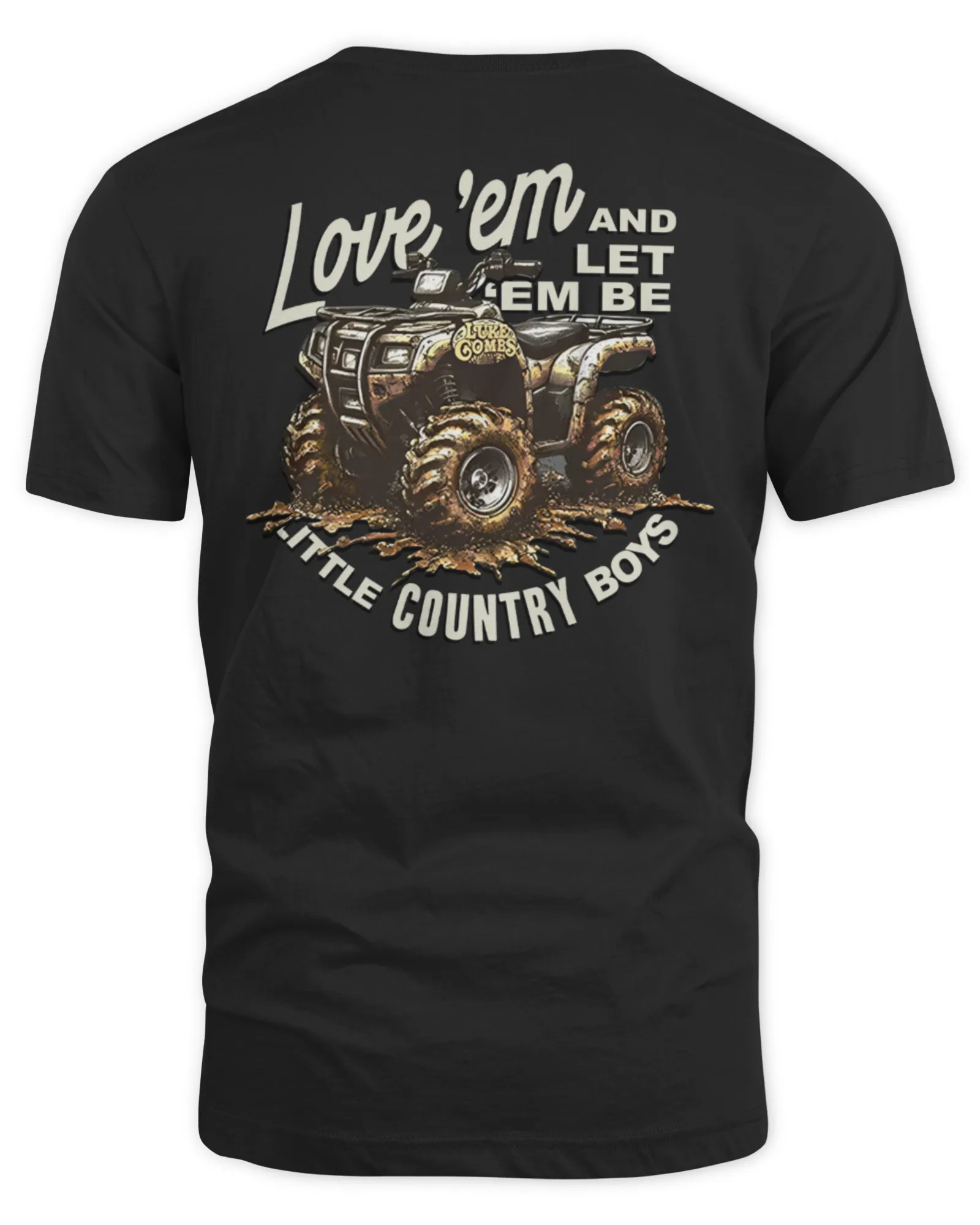 T-Shirt Luke Combs Merch Love 'Em And Let 'Em Be Littl