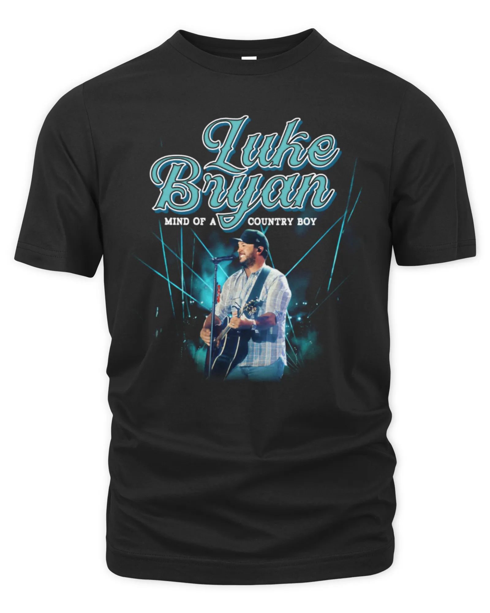 T-Shirt Luke Bryan Merch Mind Of A Country Boy Tour Men's
