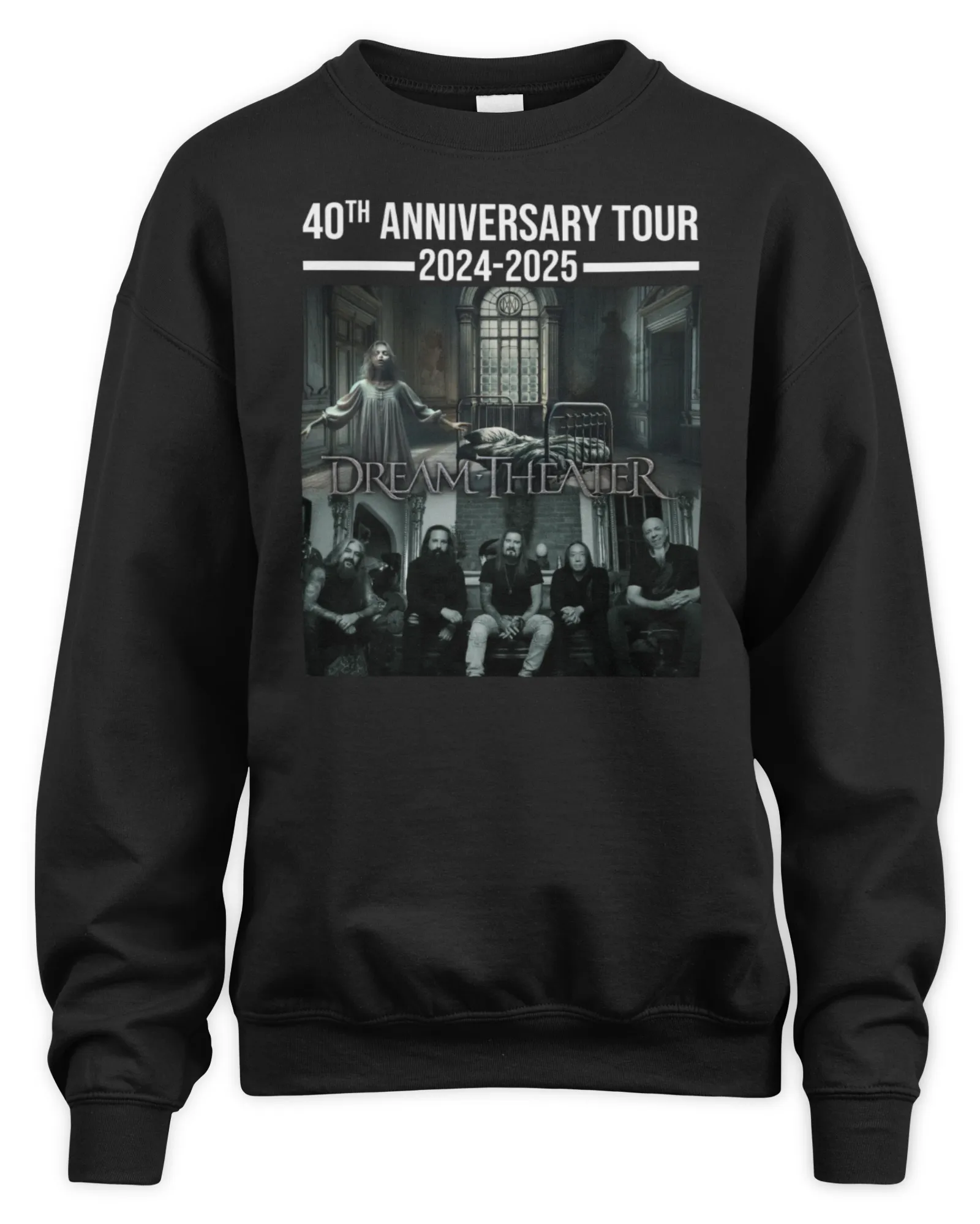 Sweatshirt Dream Theater 40th Anniversary Tour 2024-2025 T, Premium Sweaer
