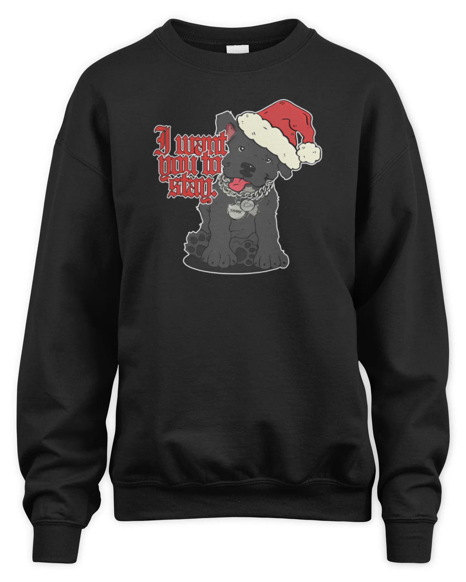 Sweatshirt Billie Eilish Shark Holiday, Premium Sweaer