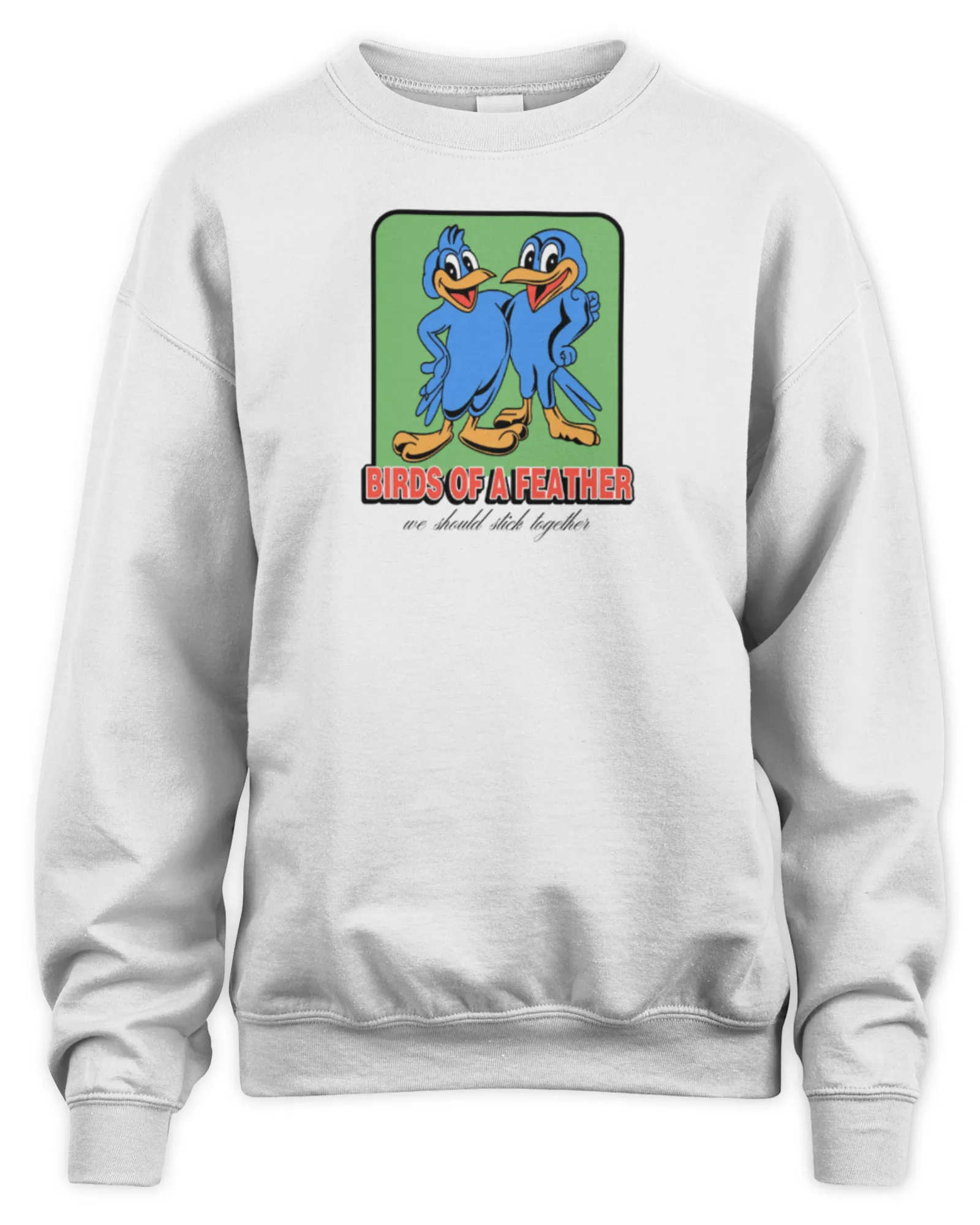 Sweatshirt Billie Eilish Hit Me Hard And Soft Birds Of A Feather White, Premium Sweaer