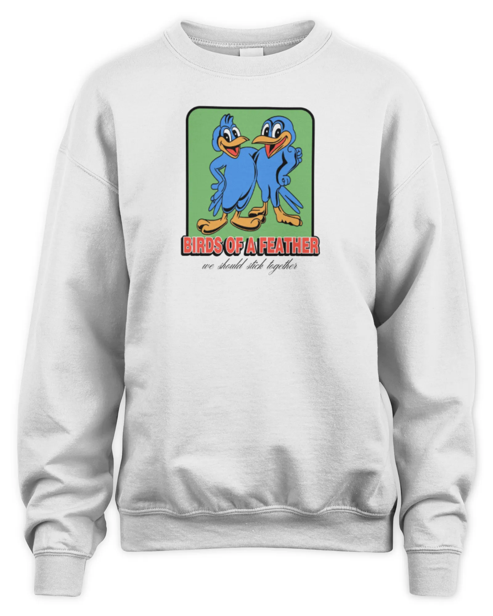 Sweatshirt Billie Eilish Hit Me Hard And Soft Birds Of A Feather White, Premium Sweaer