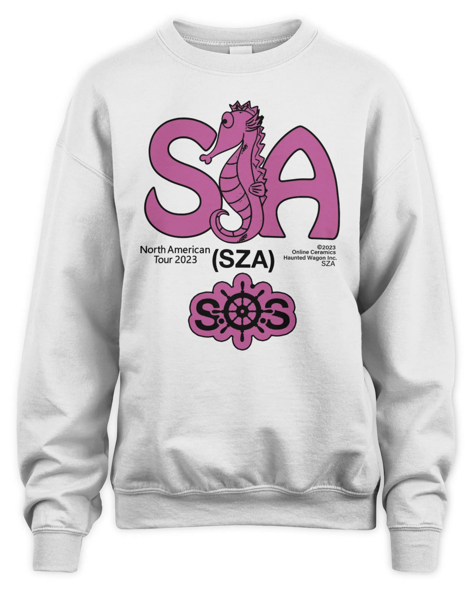 Sweatshirt Online Ceramics Sza Merch, Premium Sweaer