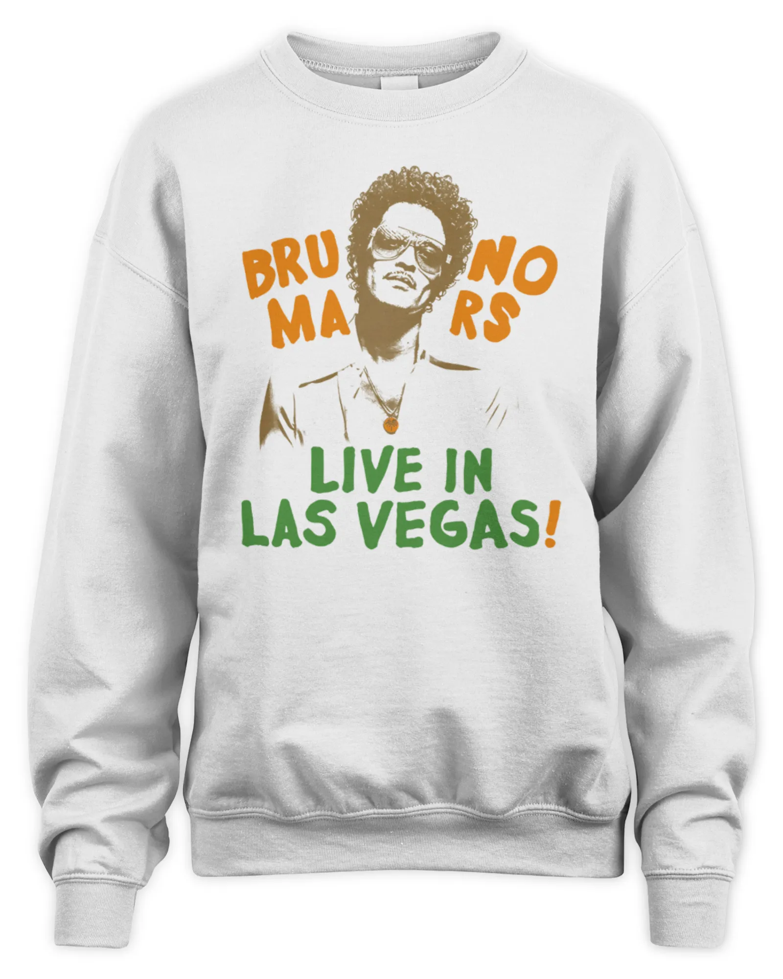 Sweatshirt Bruno Mars Live! Longsleeve, Premium Sweaer