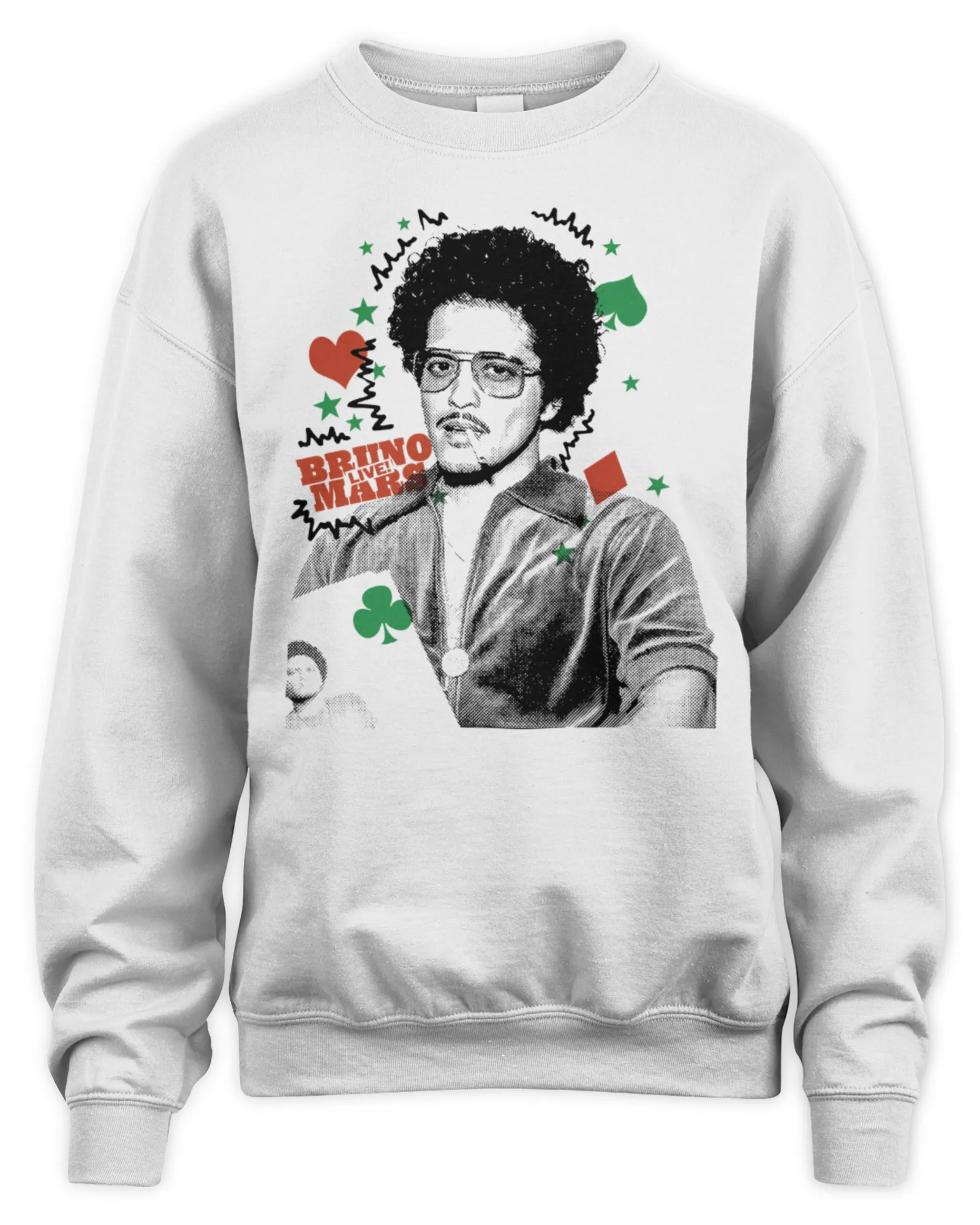 Sweatshirt Bruno Mars Live! Tees, Premium Sweaer