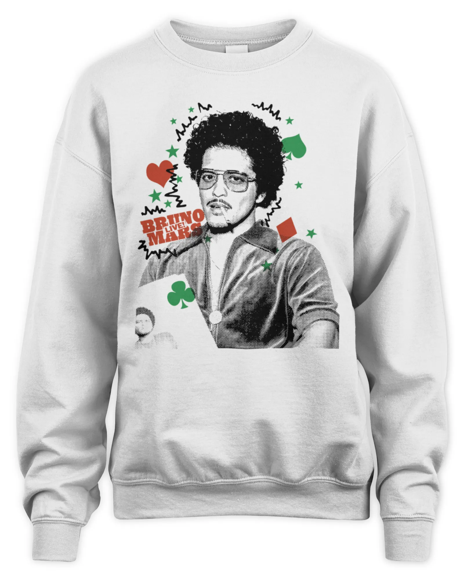 Sweatshirt Bruno Mars Merch Live!, Premium Sweaer