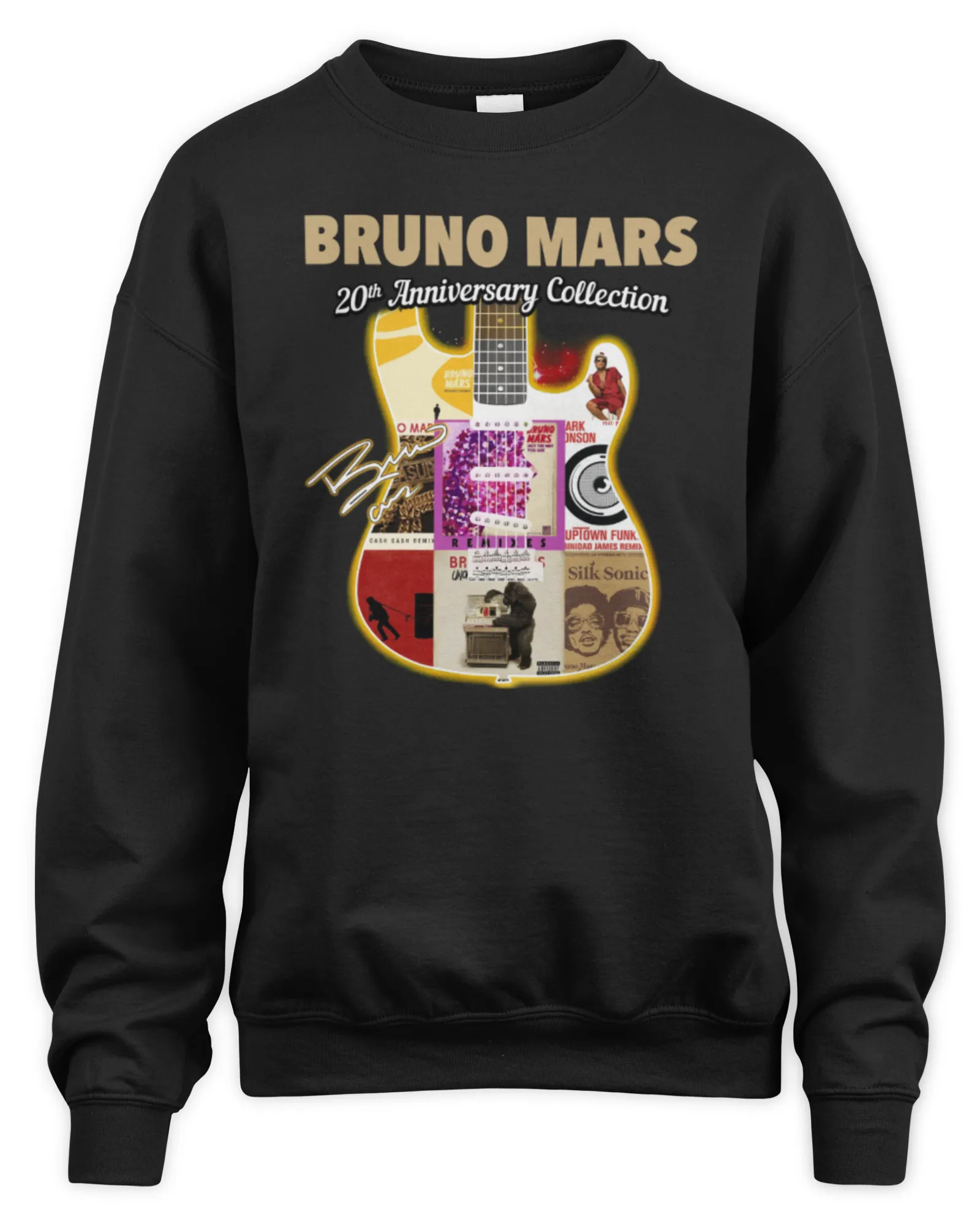 Sweatshirt Bruno Mars 20th Anniversary Collection, Premium Sweaer