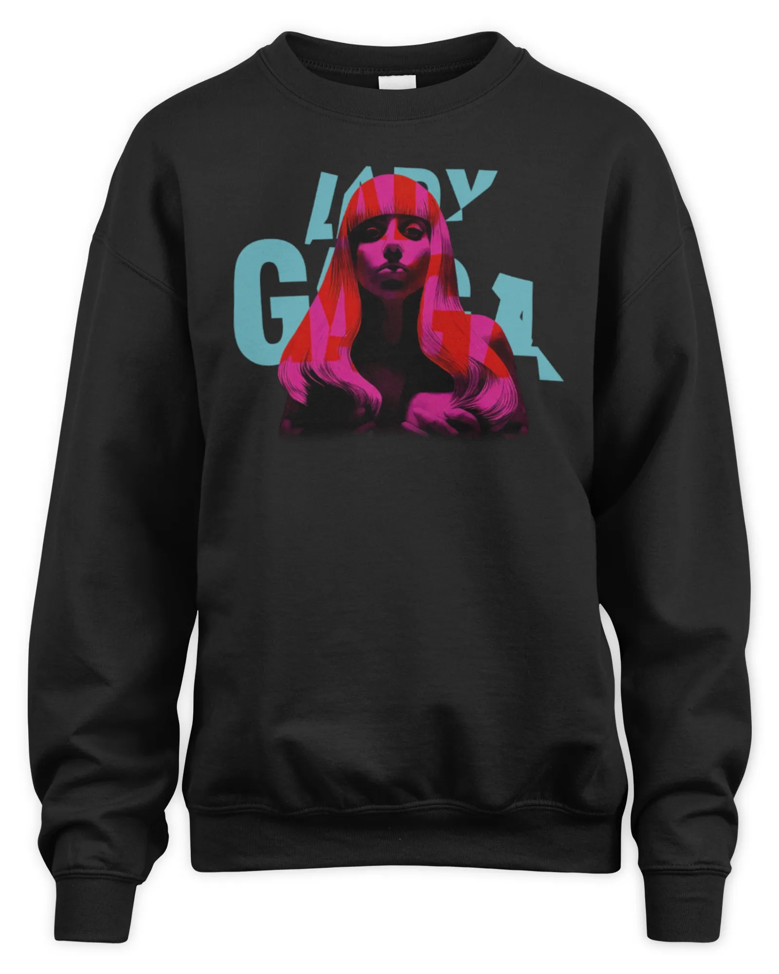 Sweatshirt Lady Gaga Merch Store Artpop Photo Warp, Premium Sweaer