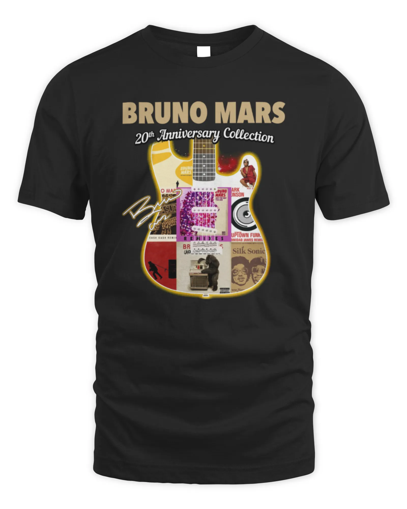 T-Shirt Bruno Mars 20th Anniversary Collection