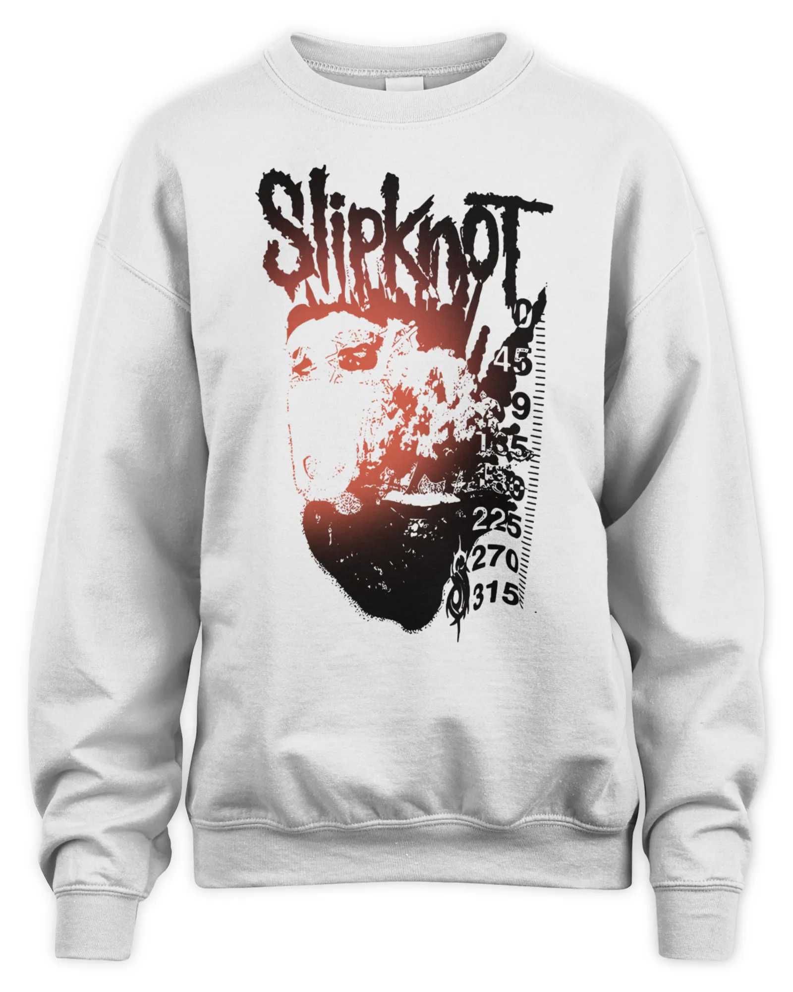 Sweatshirt Grind Store Slipknot Merch Slipknot The End Me's White, Premium Sweaer