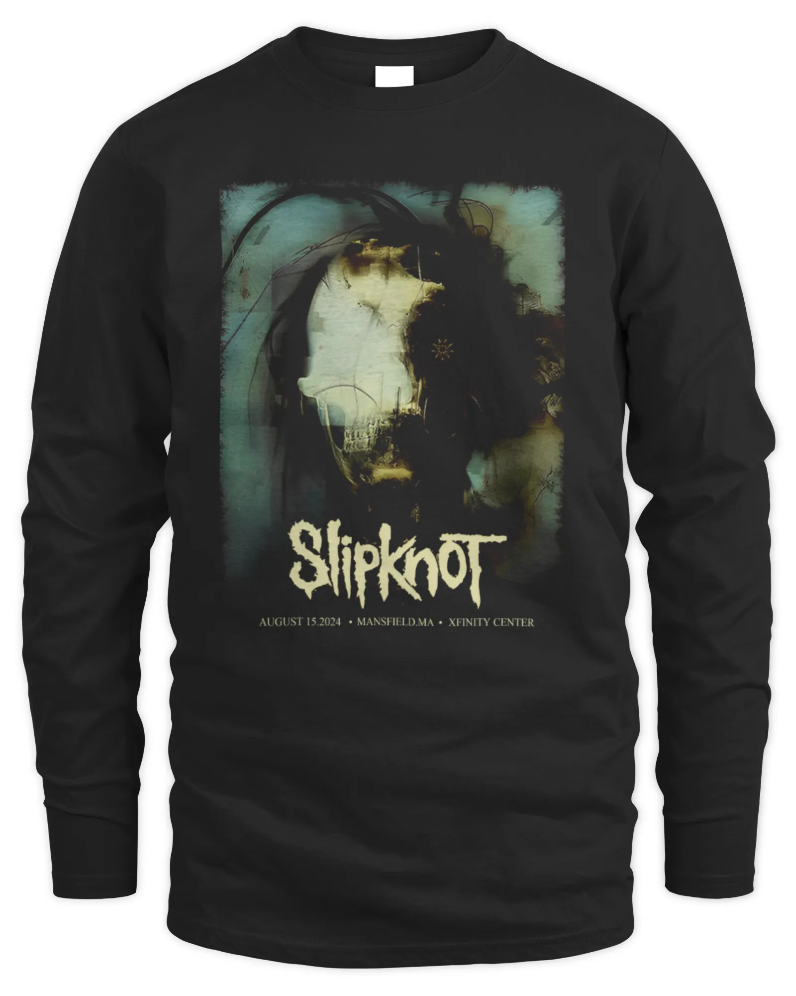 Sweatshirt Slipknot Merch 2024 Tour Mansfield, Premium Sweaer