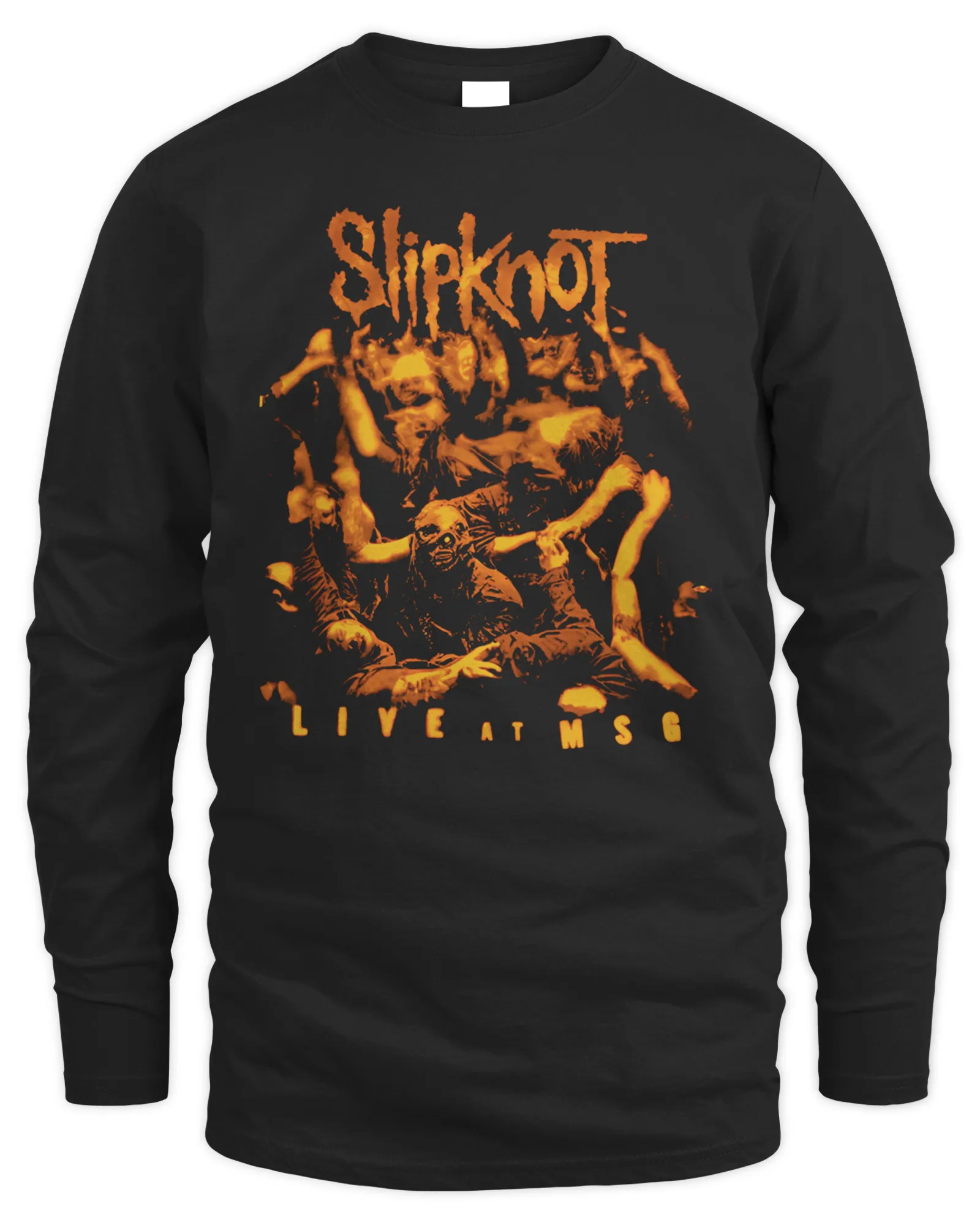 Sweatshirt Slipknot Merch Store Live At Msg Fan Black, Premium Sweaer