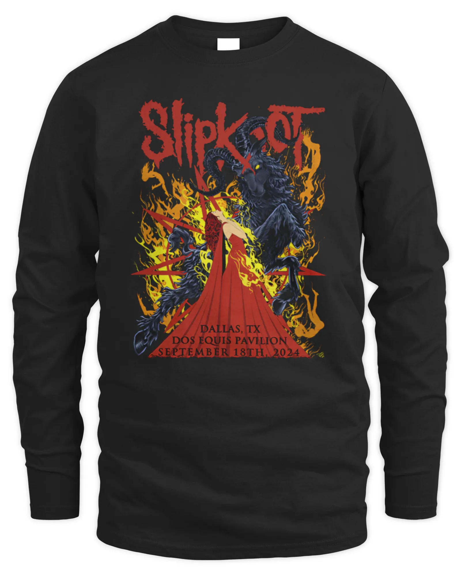 Sweatshirt 2024 Tour Dallas Slipknot Merch, Premium Sweaer