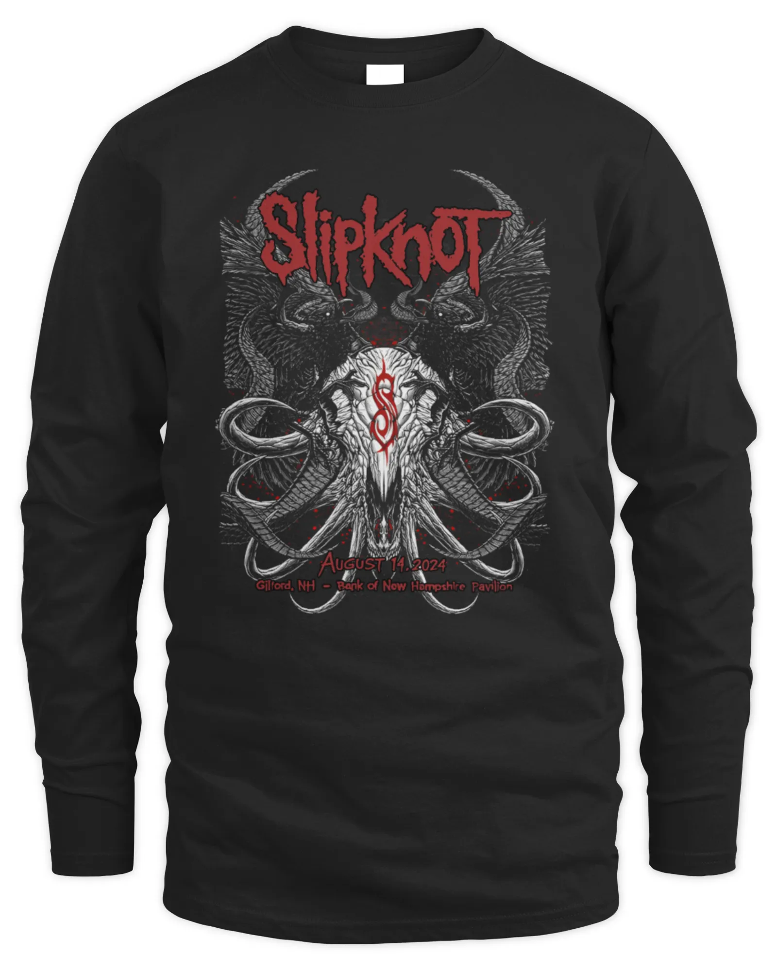 Sweatshirt Slipknot Merch Store 2024 Tour Gilford, Premium Sweaer
