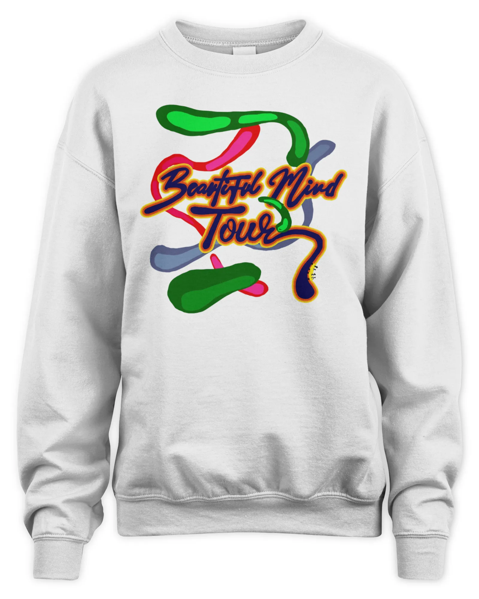 Sweatshirt Beautiful Mind Tour Merch Rod Wave, Premium Sweaer