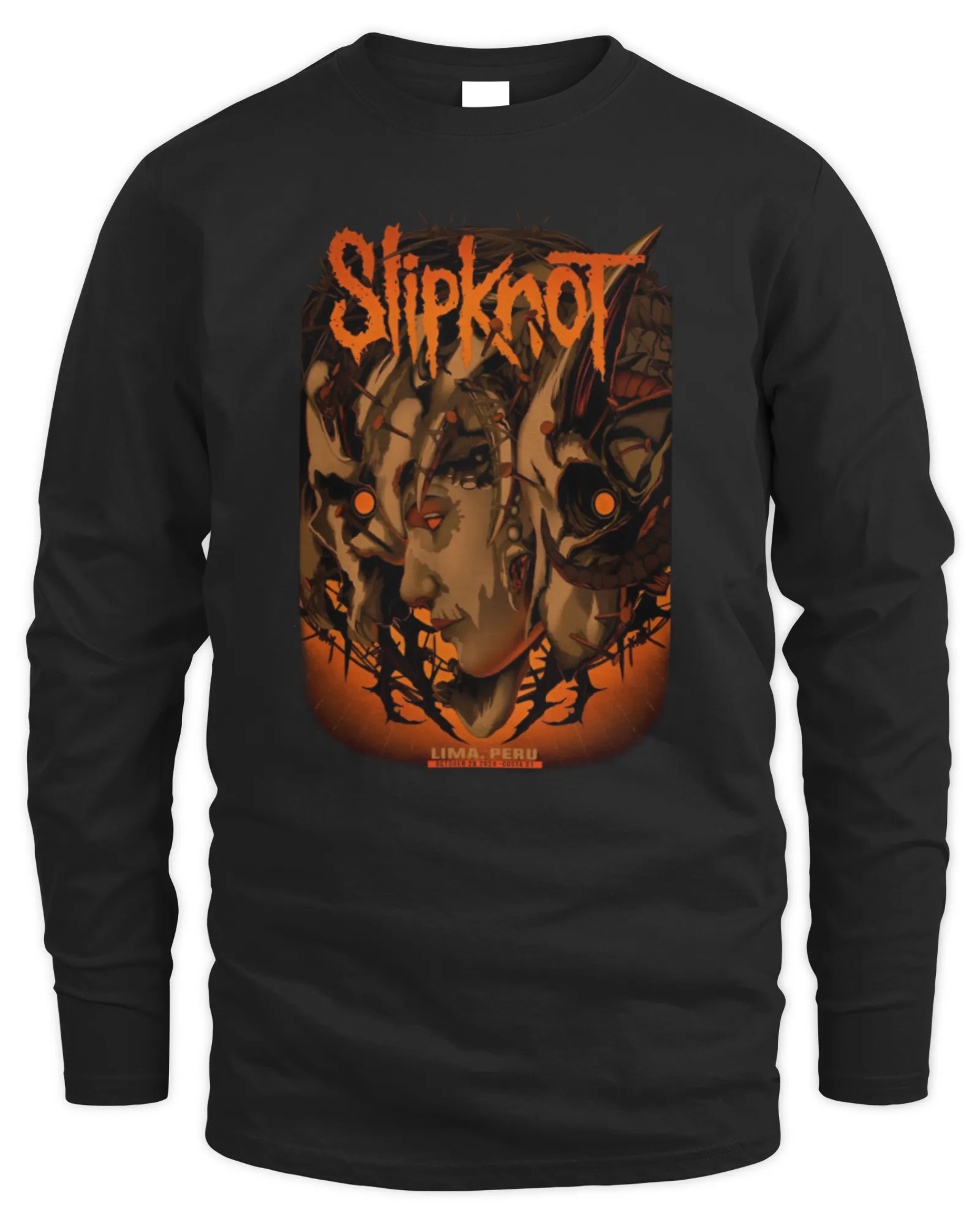 Sweatshirt Poster Slipknot Tour Costa 21 Lima, Peru October 28 2024, Premium Sweaer