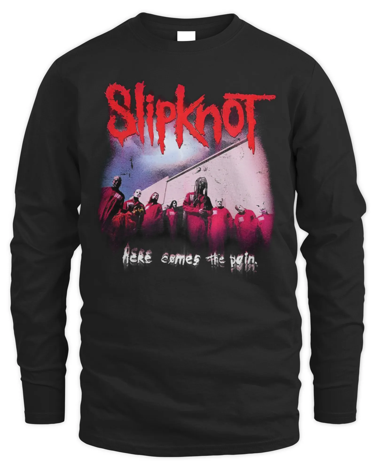 Sweatshirt Slipknot Merch Here Comes The Pain Tour 2024 Photo, Premium Sweaer