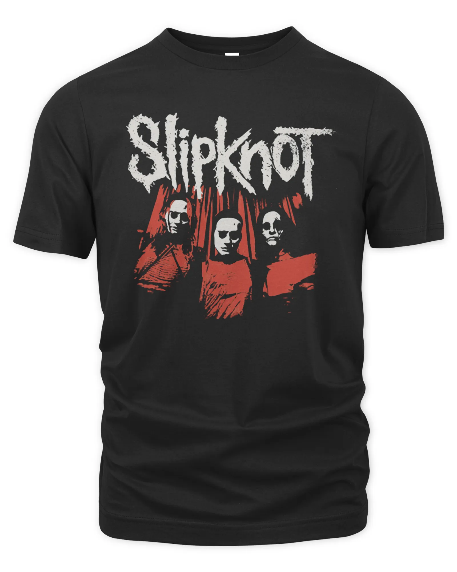 T-Shirt Official Slipknot Merch Bone Church Masks 2023 Men's