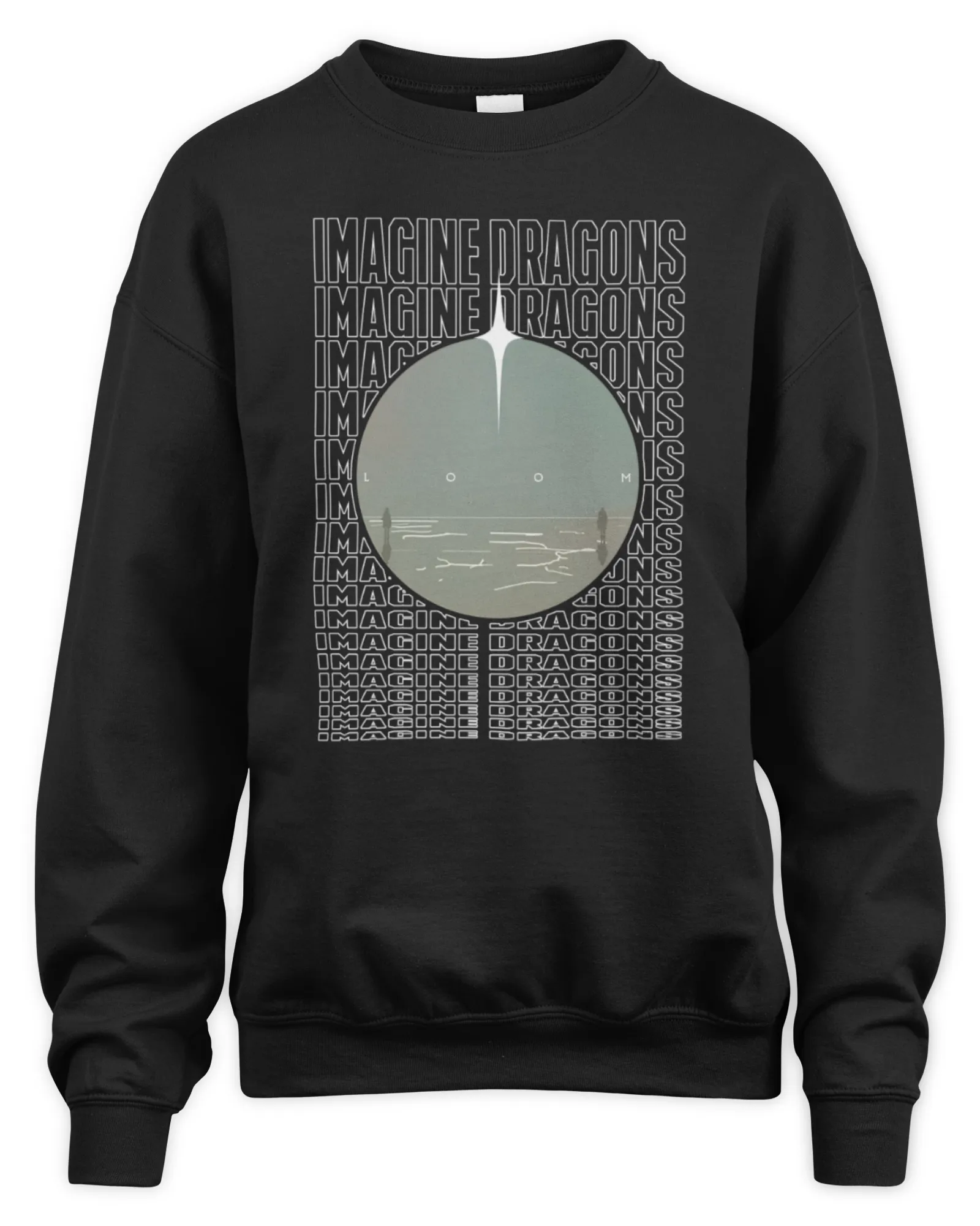 Sweatshirt Imagine Dragons Loom Globe, Premium Sweaer