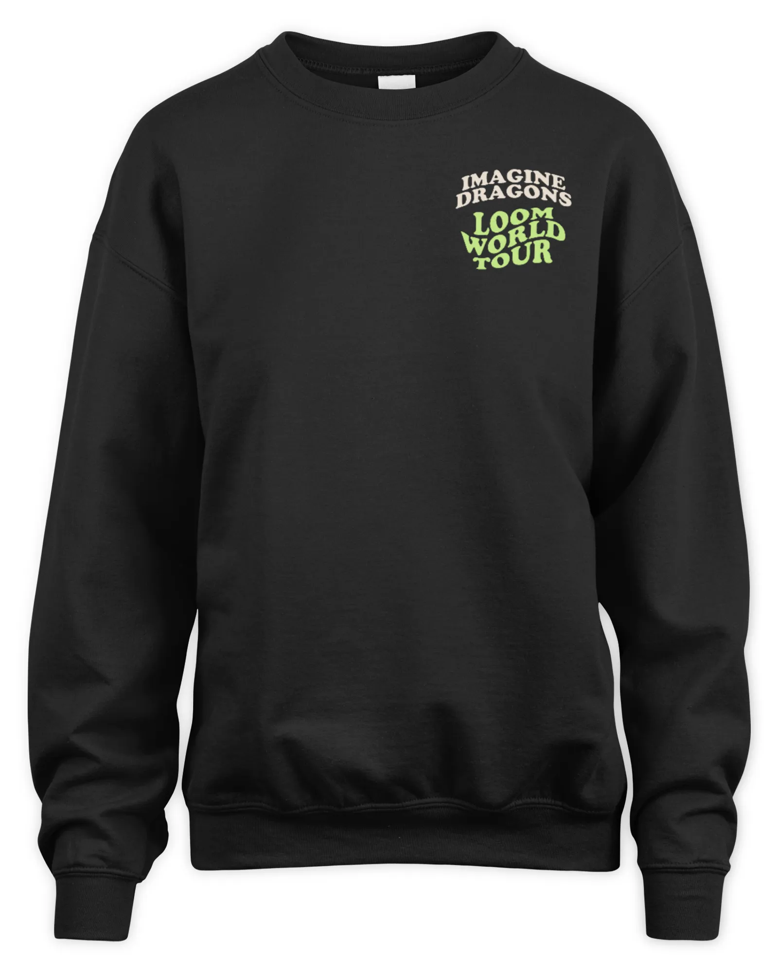 Sweatshirt Imagine Dragons Merch Black Cartoon Dragon Tees, Premium Sweaer