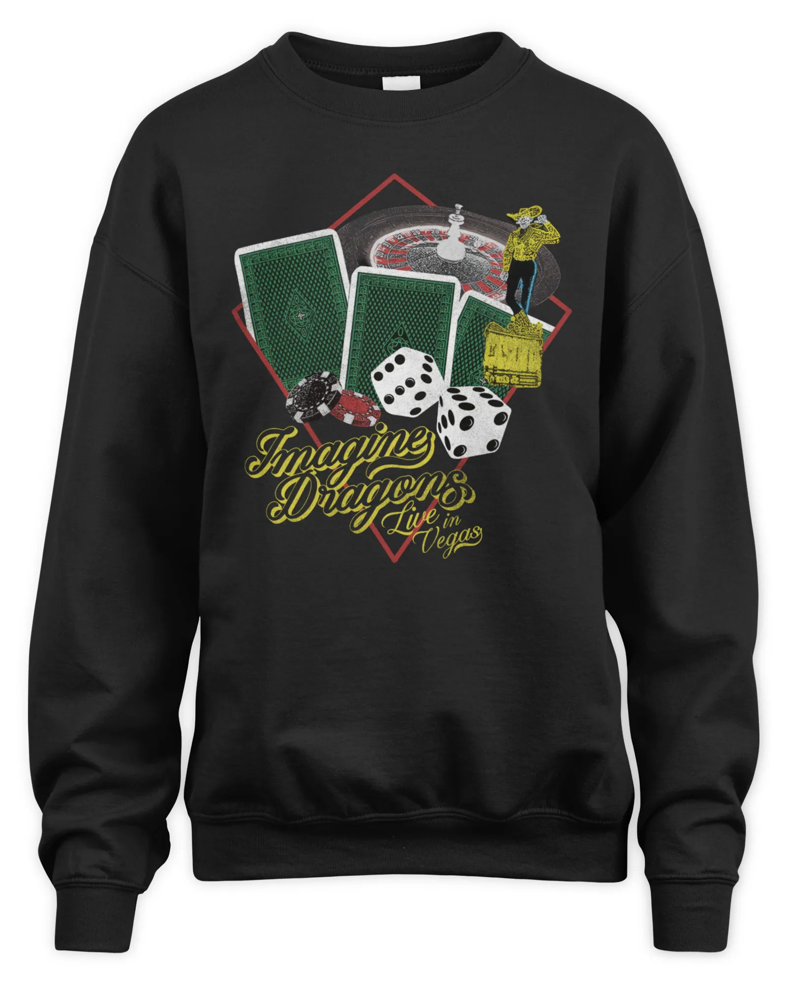 Sweatshirt Imagine Dragons Casino T, Premium Sweaer
