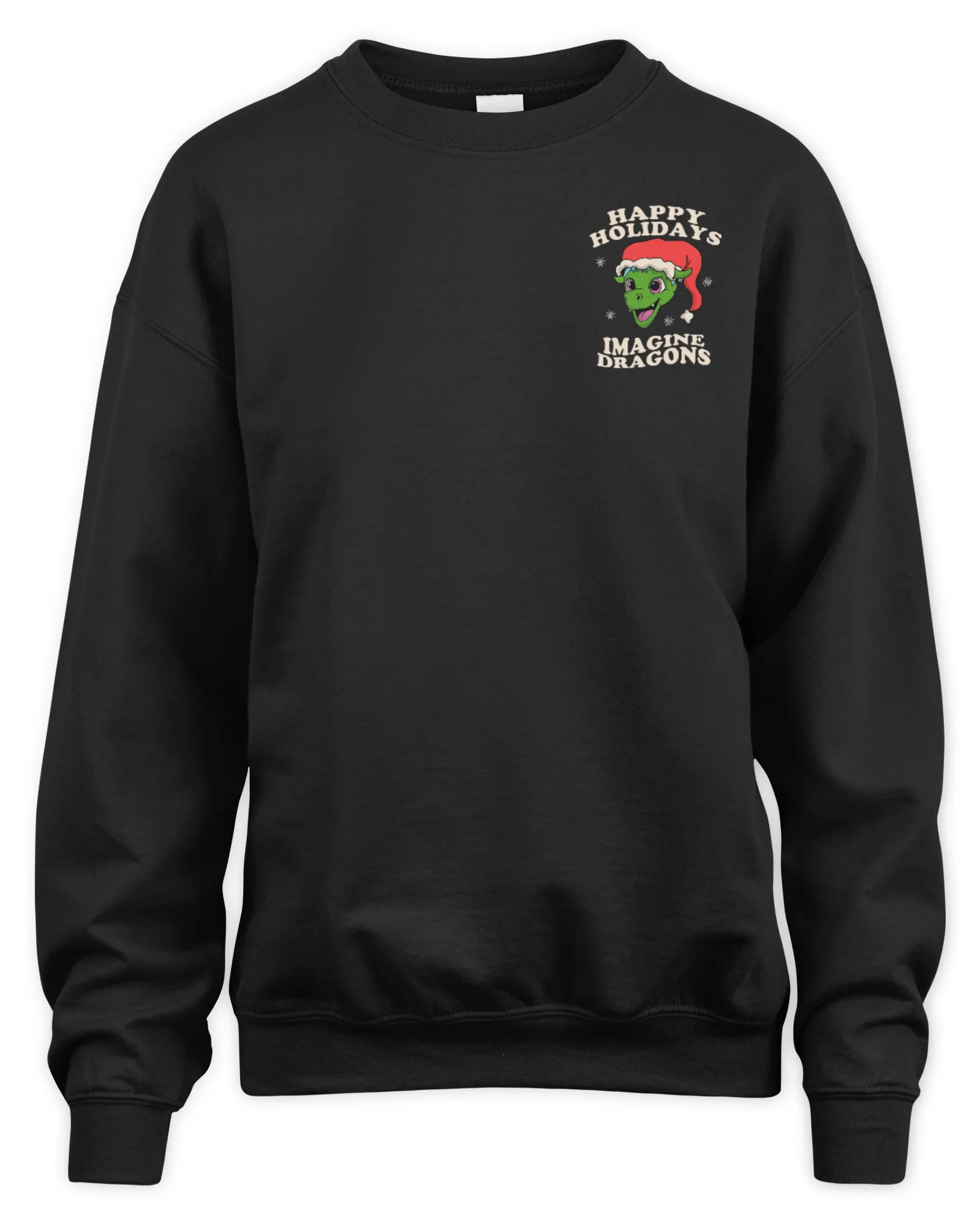 Sweatshirt Official Imagine Dragons Cartoon Dragon Holiday, Premium Sweaer