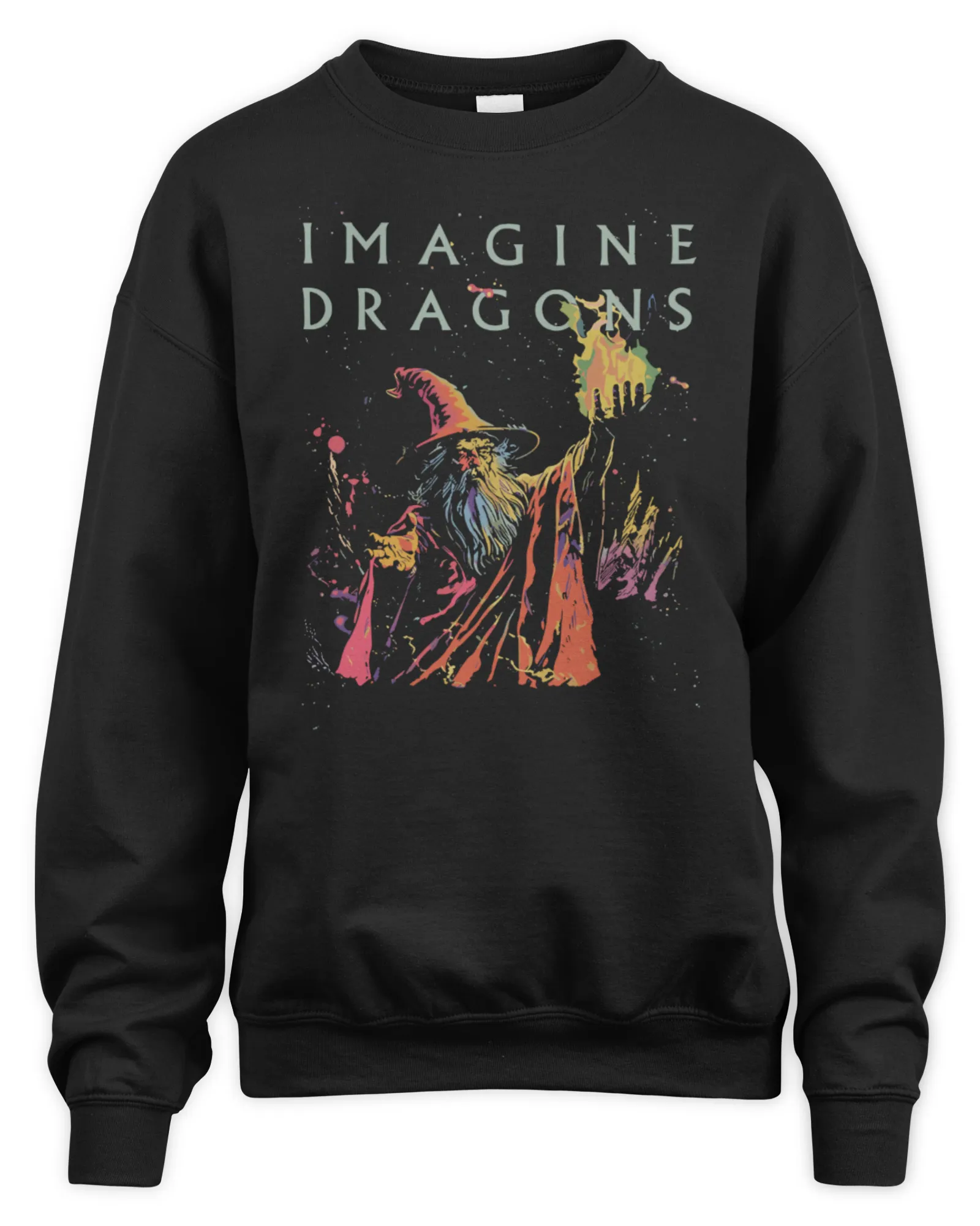 Sweatshirt Imagine Dragons Merch Store Wizard, Premium Sweaer