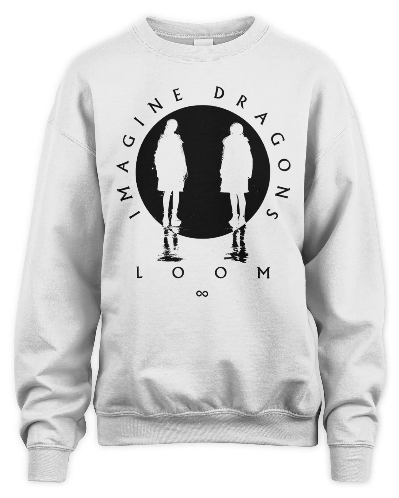 Sweatshirt Imagine Dragons Merch Off White Tour, Premium Sweaer