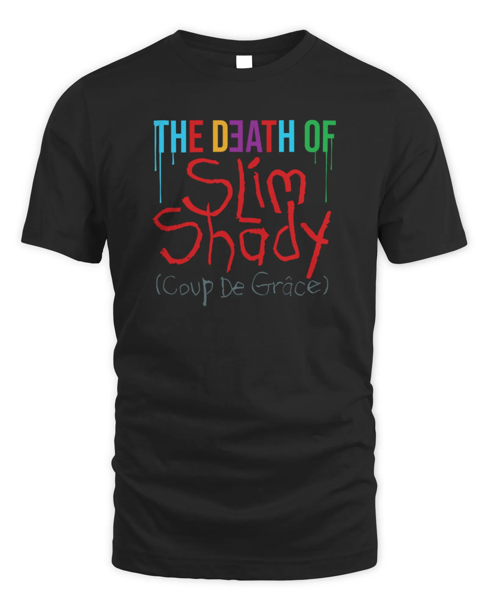 T-Shirt Eminem The Death Of Slim Shady 1972 Black Official