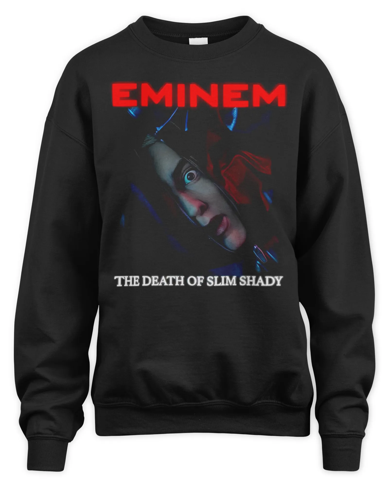 Sweatshirt The Death Of Slim Shady Tdoss Album Cover Eminem Official Clothing, Premium Sweaer