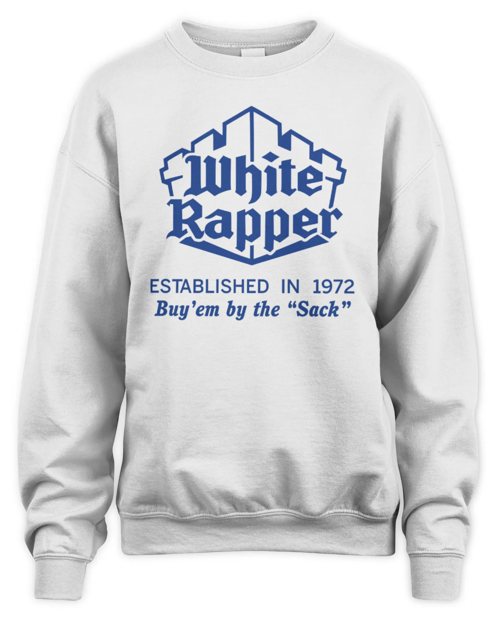 Sweatshirt Official Eminem White Rapper Est 1972 Buy'em The Sack, Premium Sweaer