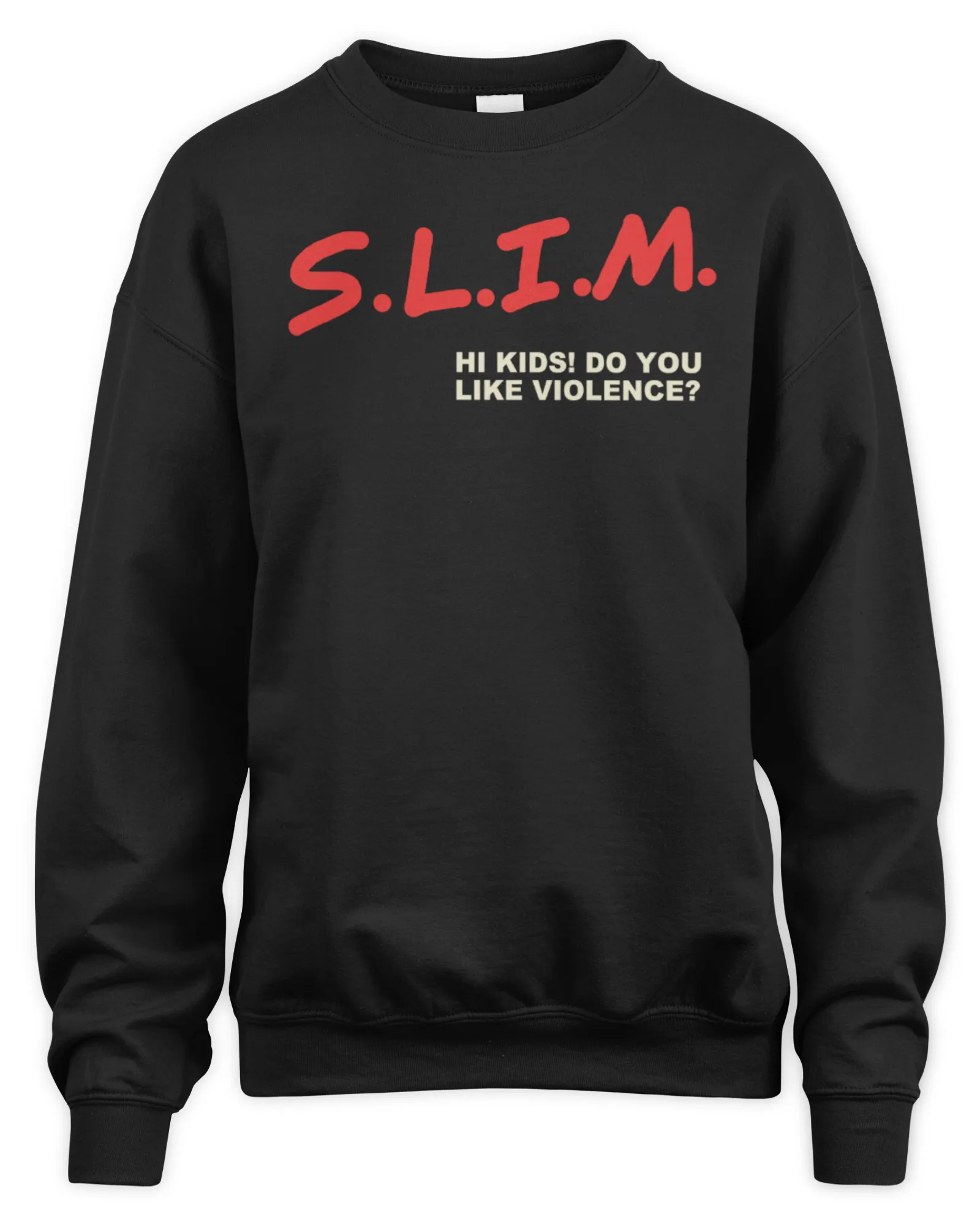 Sweatshirt Eminem Shop SLIM Black The Death Of Slim Shady, Premium Sweaer