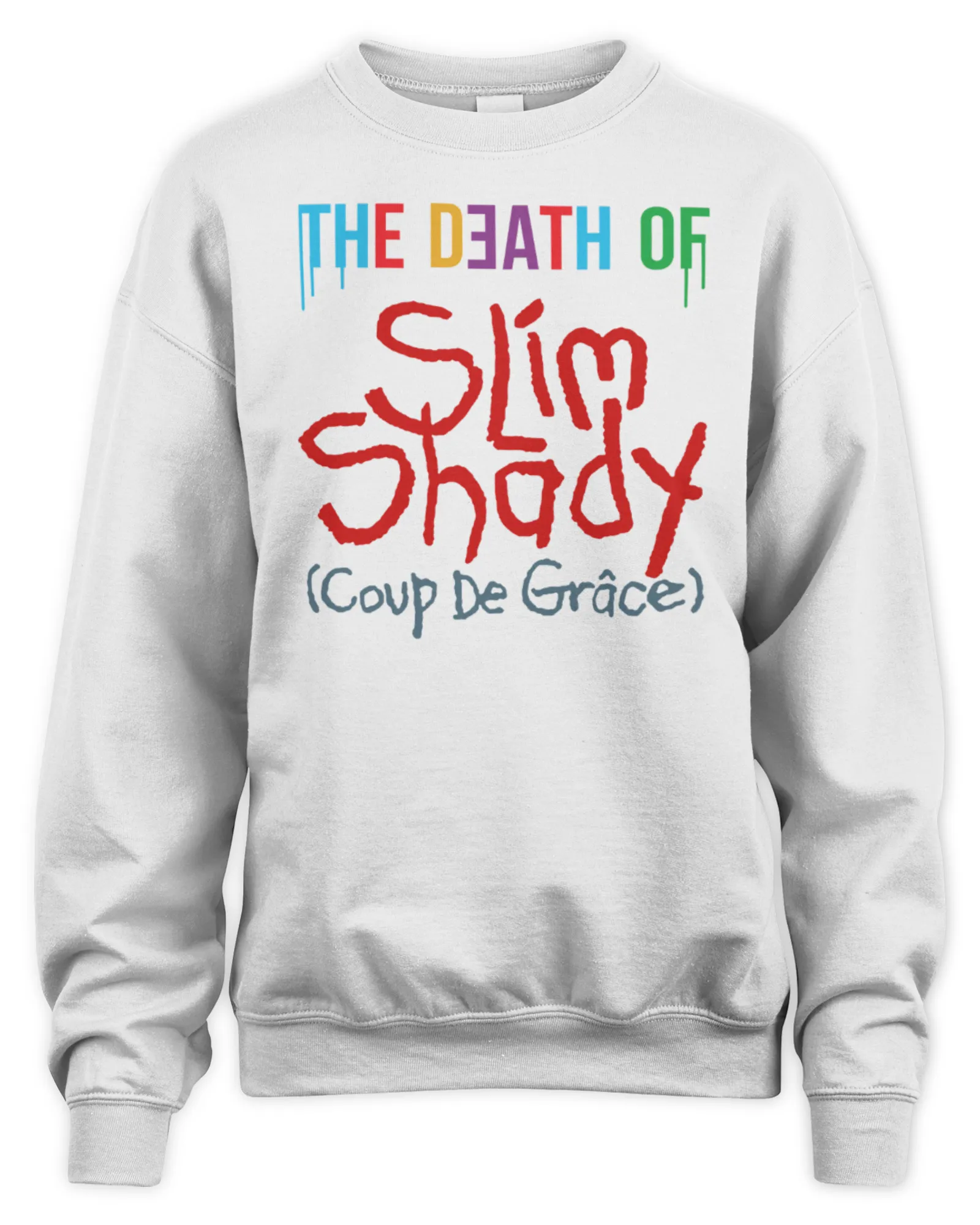 Sweatshirt Official Eminem The Death Of Slim Shady 1972, Premium Sweaer