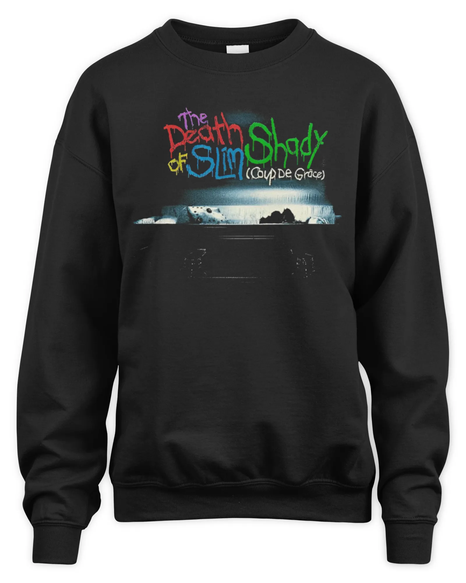 Sweatshirt Eminem Merch The Death Of Slim Shady Casket 2024, Premium Sweaer