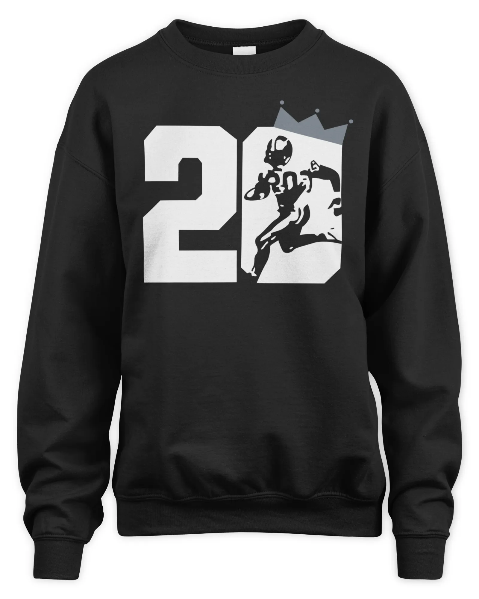 Sweatshirt Eminem Barry Sanders 20 Lions, Premium Sweaer