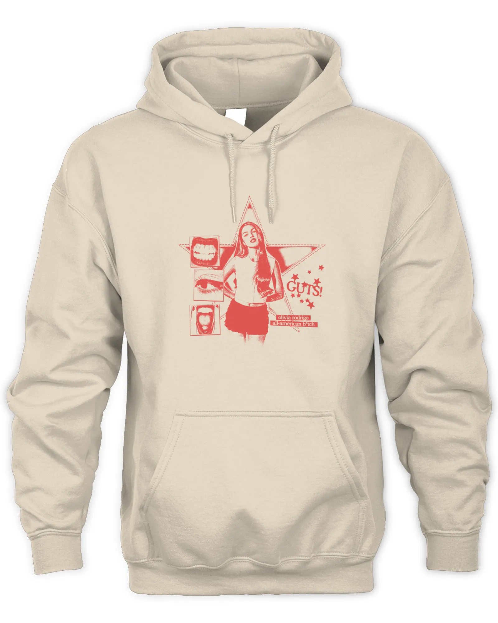 Sweatshirt Olivia Rodrigo Guts World Tour Pink , Premium Sweaer