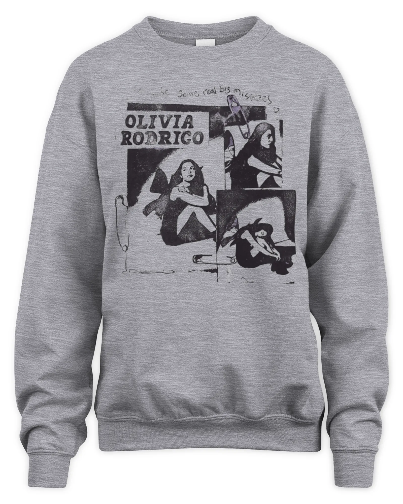 Sweatshirt Offficial Olivia Rodrigo Merch Vampire Lyrics, Premium Sweaer